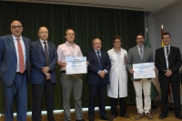 Autoridades y premiados en el acto de entrega