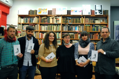 Los finalistas en la libreria