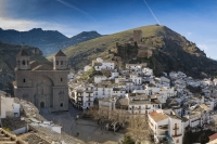 Recreacin virtual de la iglesia de Santa Mara de Cazorla