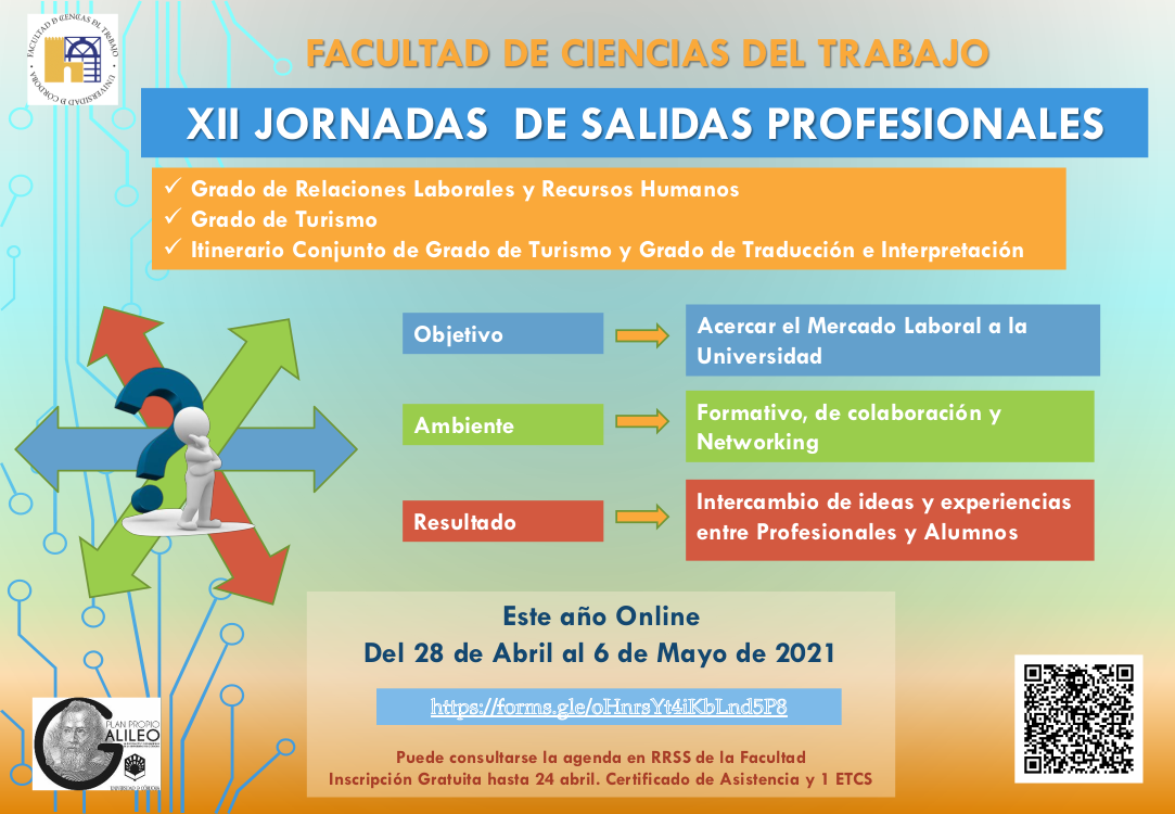 2021 Cartel Jornadas Salidas Profesionales