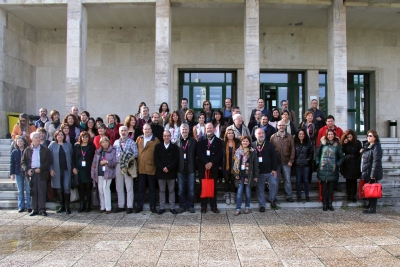 Foto de familia de los participantes en las jornadas