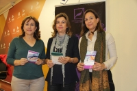 De izquierda a derecha, Mara Rosal, Rosario Mrida y  Ana Mara Guijarro