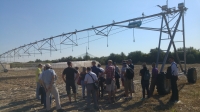 Integrantes del proyecto SHui, en una de sus visitas de campo.