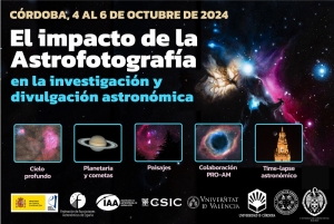 Un congreso debatirá sobre las implicaciones de la astrofotografía en investigación y divulgación